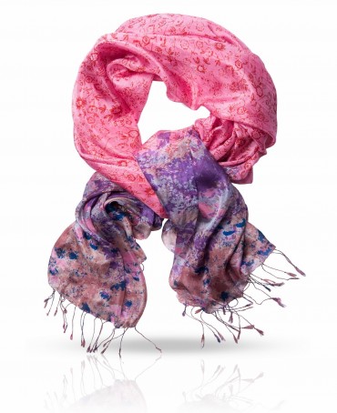 Палантин Женский S-CASCADE/LILAC